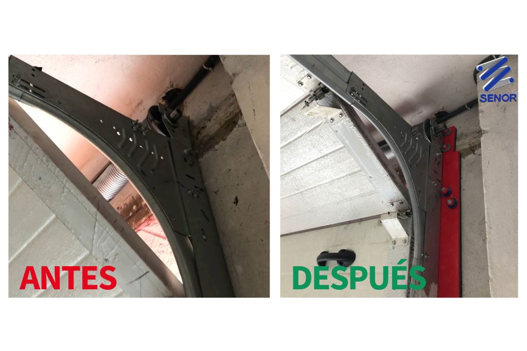 ruido-puerta-enrollable-cochera-solucionado-con-amortiguadores-acústicos-antes-y-despues
